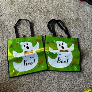 Bundle of 2 Halloween Ghost Treat Bags